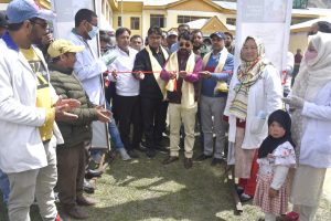 EC Syed Abass inaugurates Ayushman Bharat Block Health Mela at Sankoo (5)