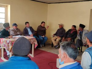 Councilor Bhimbet holds meeting at Thasgam Drass (2)