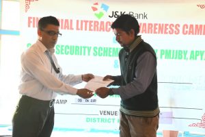 J&K Bank conducts awareness camp on social security schemes at Pashkum (2)