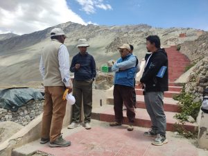 EC Tashi visits Zangla village to review developmental works (4)