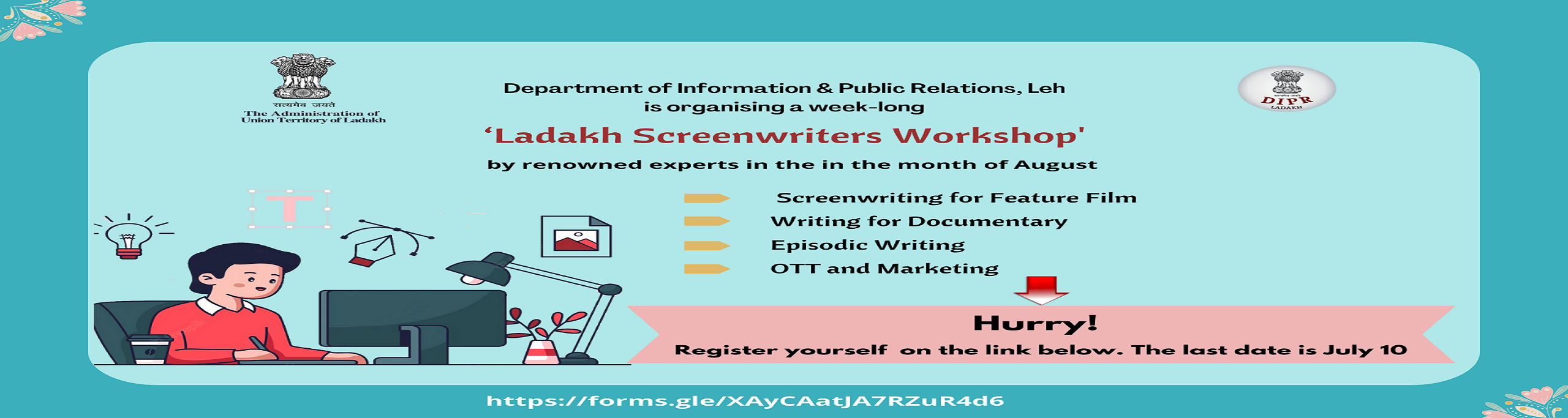 Ladakh Screen writing Workshop
