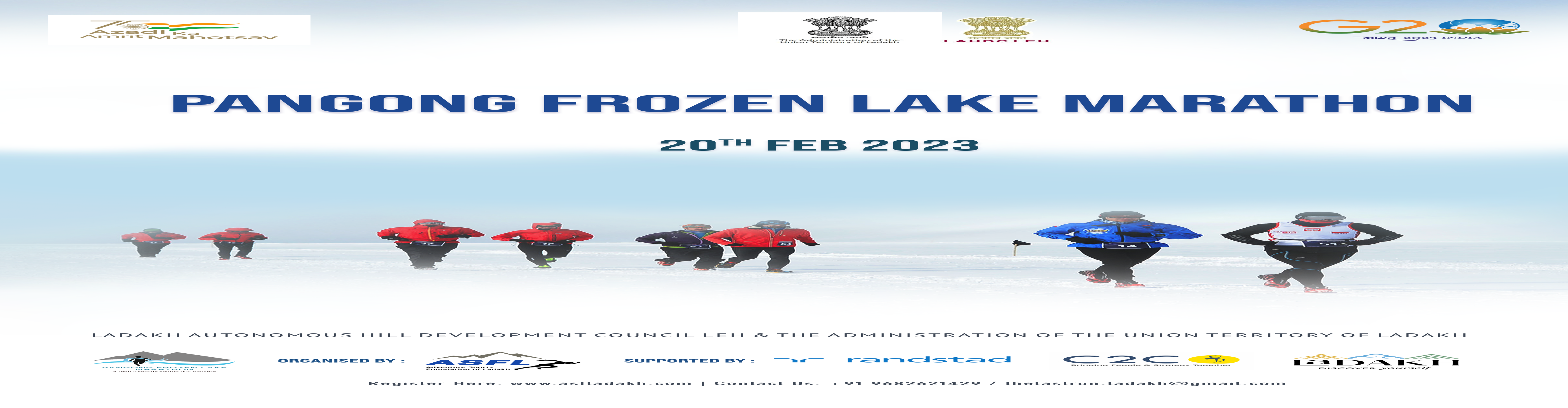 Frozen Lake Marathon, Ladakh