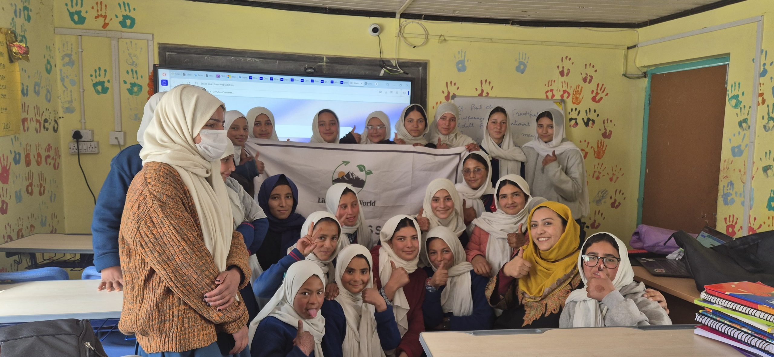 Little Green World conducts one-day women's wellness program at PM SHRI High School Thasgam, Drass.