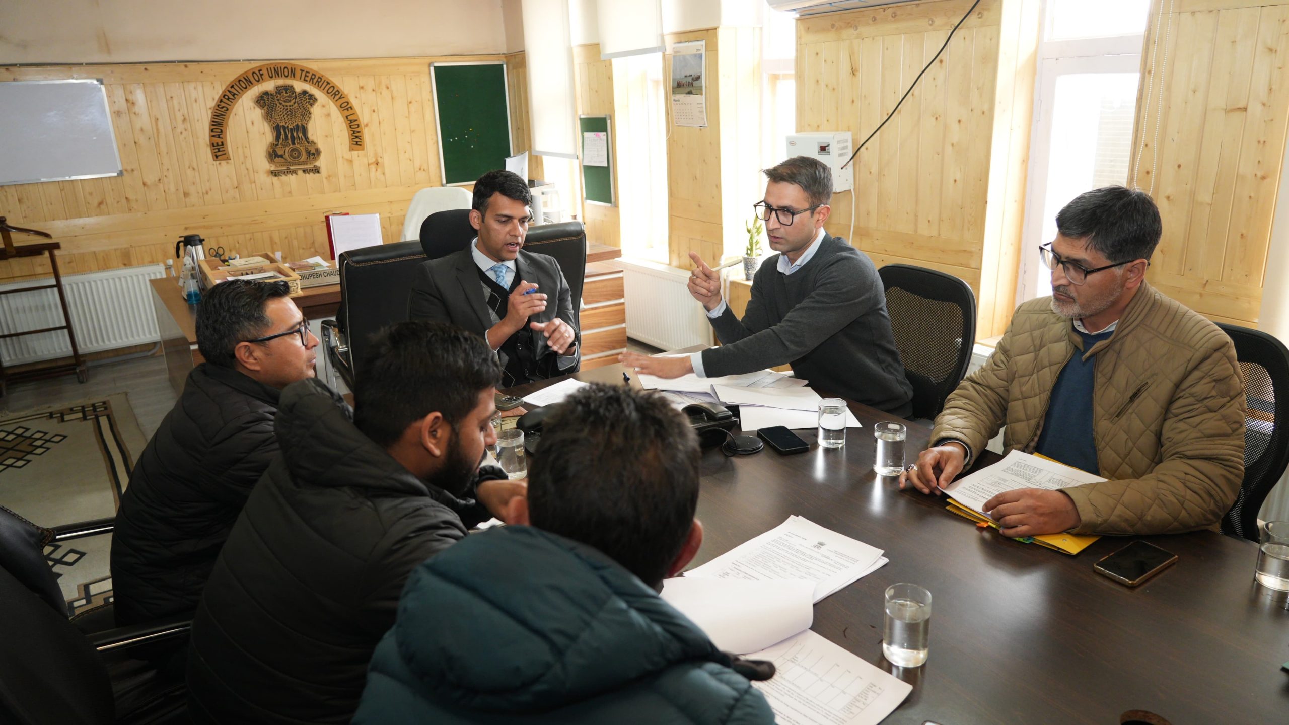 UT Ladakh Advances Employee Welfare: Secretary Agriculture Chairs DPC Meeting for Agriculture and Command Area Development Departments.