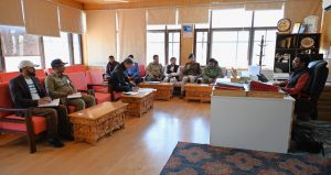 DC Kargil convenes District road safety meeting