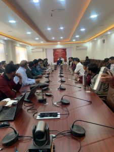 CEC Dr Jaffer Akhoon launches SMS-based power billing system for Kargil district.