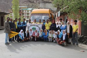 Principal GDC Drass Flags Off College Handball and Archery Teams for Ladakh University Sports Meet
