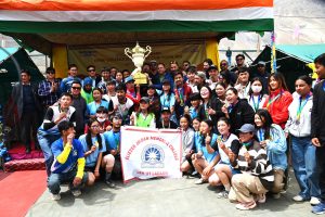 Valedictory & Award Ceremony of Inter-College Sports Meet-cum-Youth Fest Concludes on a Grand Note at Kargil Campu 6s, University of Ladakh.f
