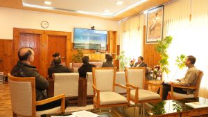 Chief Secretary Dr. Pawan Kotwal Chairs Review Meeting on Hanle Dark Sky Reserve.