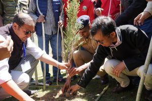 CEC Kargil, Dr Jaffer Akhoon Attends closing ceremony of Al Hima-Laya’s 1 Lakh Plantation Drive.