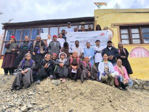 Block Medical Officer Khaltse Organizes Medical Mobile Unit Camp at Urbis Village.