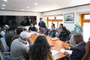 DPC under chairmanship of DC Leh @santoshsukhadeve approved 20 time bound & 19 functional promotions of various departments.