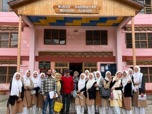 Department of Education GDC Kargil organise one day field visit for students.