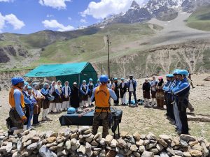 GDC Drass in collaboration with Indian Army Conduct Two-Day Rock Climbing & Rappelling Session to Boost Mountaineering Skills.