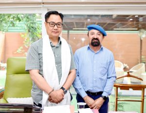 CEC Kargil Meets Union Minister Kiren Rijiju to Discuss Key Issues.