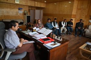 ADC Kargil Chairs Preparatory Meeting for Week-long World Environment Day Celebrations.