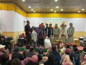 Highest Altitude KVK Nyoma launches Viksit Krishi Sankalp Abhiyaan from Vibrant village.