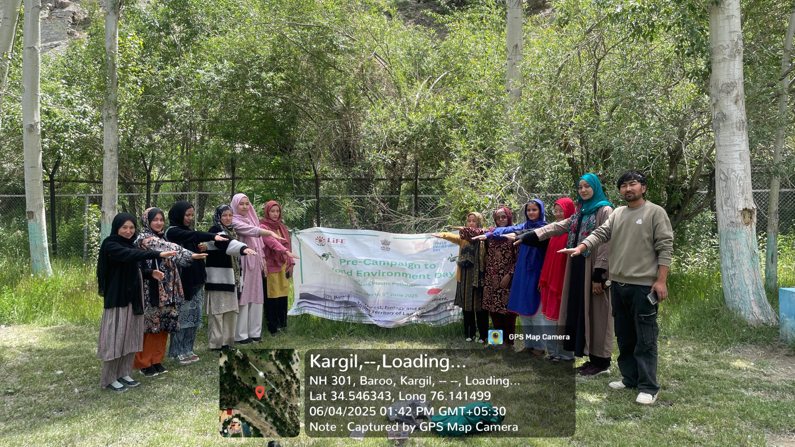 Team Stringmo Participate in Painting Program Ahead of World Environment Day 2025.