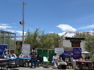 Dharti Aaba Abhiyan – Awareness & Benefit Saturation Camp held successfully at Nyoma today.