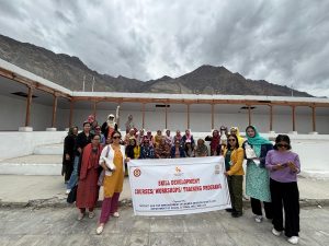 District Hub for Empowerment of Women, Leh, Conducts Successful 5-Day Mushroom Cultivation Training in Nubra Valley Leh.