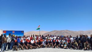 MIMC Leads International Yoga Day 2025 Celebrations at Iconic Pangong Lake.