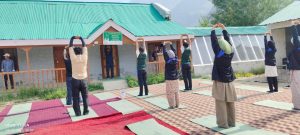 International Yoga Day Celebrated at Sankoo Campus, GDCK.