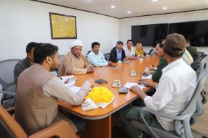 DC Leh Romil Singh Donk chairs meeting to finalize arrangements for Muharram.