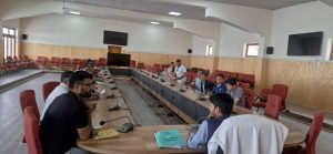 Sub-Divisional Magistrate, Nubra Convenes Meeting on Flash Flood Response Preparedness.