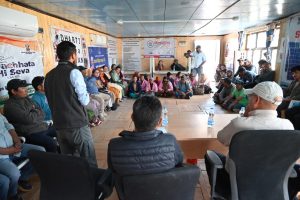 Awareness Drive Under ‘Dharti Aaba Abhiyan’ held at Karsha, Zanskar.