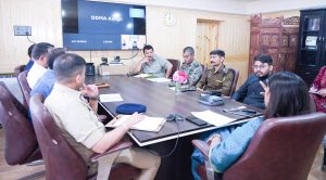 Secretary, Shashanka Ala chairs review meeting on disaster preparedness and response planning in Ladakh.