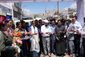 Inauguration of EKTA (Exhibition cum Knowledge Sharing for Textile Advantage) Held at Eco Park, Leh