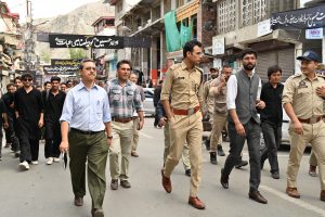DC Kargil Reviews Moharram Arrangements and Procession Routes, Emphasises Smooth Conduct.
