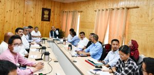 Secretary MSME reviews industrial growth and MSME ecosystem in Ladakh.