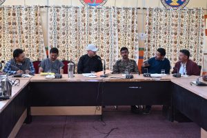 Preparations Reviewed Ahead of His Holiness the 14th Dalai Lama's Visit to Zanskar.