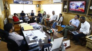 DC Leh Romil Singh Donk convenes meeting regarding Tourism Promotion in Leh.