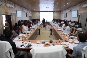 Dr Pawan Kotwal, Chief Secretary Ladakh, reviews referral of vacancies to recruiting boards.
