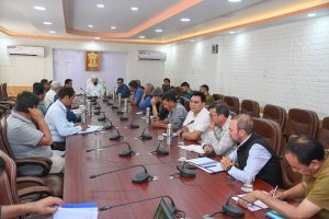 CEC Kargil Chairs Meeting to Review Arrangements for Visit of His Holiness the 14th Dalai Lama to Zanskar.