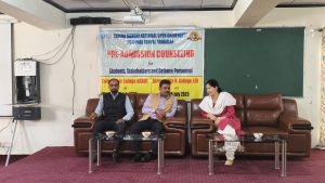 IGNOU Regional Director Visits GDC Kargil, Holds Induction and Counseling Session.