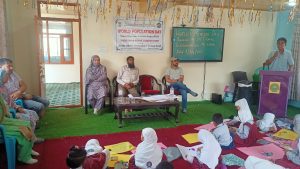 World Population Day Observed at MMS Chutuk by DIET Kargil.