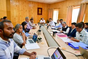 Chief Secretary chairs review meeting on Compliance Regulation and Deregulation.