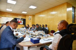 Chief Secretary Dr. Pawan Kotwal chairs 4th UT-Level Coordination Committee (UTLCC) meeting of RBI in Ladakh.