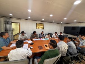 CPO Leh convenes meeting on District Capex Budget 2025-26.