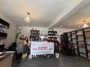 District Hub for Empowerment of Women Launches Beauty Parlour Training Program in Leh.