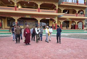 CEC Dr. Mohd Jaffer Akhoon Reviews Arrangements at Karsha Zanskar for Dalai Lama’s Visit.