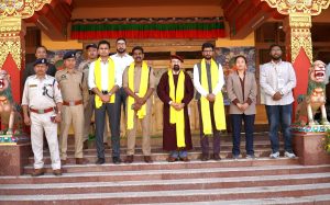 CEC Dr. Mohd Jaffer Akhoon Meets His Holiness the 14th Dalai Lama at Karsha Photang, Zanskar.