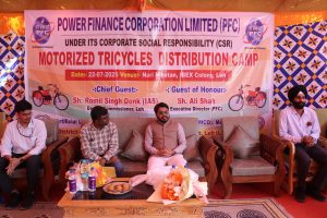 Motorized Tricycles Distribution Camp Organised by District Social & Tribal Welfare Department, Leh.