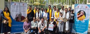 His Holiness the 14th Dalai Lama Launches Cervical Cancer Vaccine Drive in Leh under LAHDC, Leh Subsidy Scheme in Collaboration with Phande Lekjin Welfare Society.