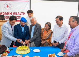 CEC LAHDC Kargil Dr. Mohd Jaffer Akhoon Attends Ladakh Health Dialogue on Haemophilia and Blood Disorders.