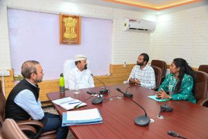 CEC Chairs Meeting with Firgun Social Initiative Foundation to Promote Homestays and Sustainable Tourism in Ladakh.
