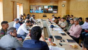 Chief Secretary Dr Pawan Kotwal and Honb'le CEC LAHDC Leh chairs high-level meeting to launch clean-up campaign along river Indus from Upshi to Phey.